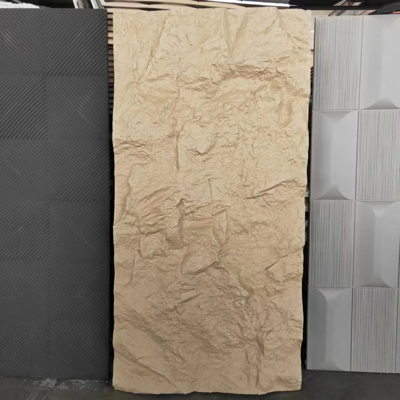 Good Price Fast Ship Interior Rock Wall Board Stone Look Wall Paneling For Building Materials