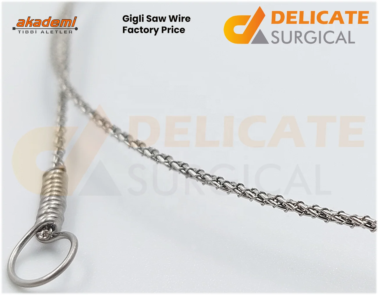 Best Order Price Gigli Wire Saw Size 30cm 40cm 50cm 60cm 70cm Orthopedic Saw Manufacturer Company Gigli Saws Bone Orthopedic