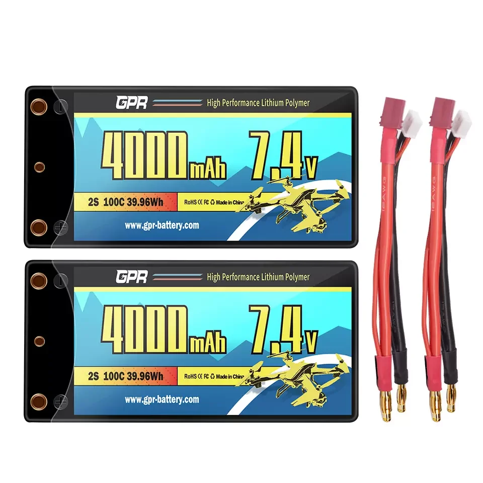 CHAMPION OEM Custom Factory Lipo Battery 4000mAh 100C 2S 7.4V Rechargeable Capsule For RACE Car Batteries