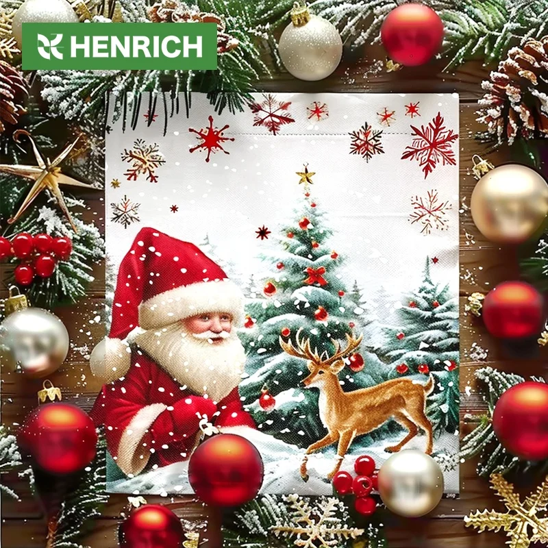 Many Years Factory Color Paper Napkins Roll Logo Christmas Personalised Tissue Napkin Paper