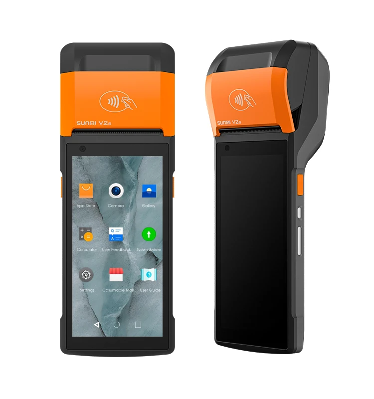 Cashing Machine Sunmi 4g Wifi NFC Handheld Rugged Android Order Terminal For Small Business