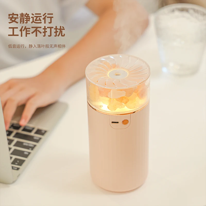 Hot Selling customized Ultrasonic Essential Oil Salt Lamp air humidifier  Aroma Diffuser With LED Light