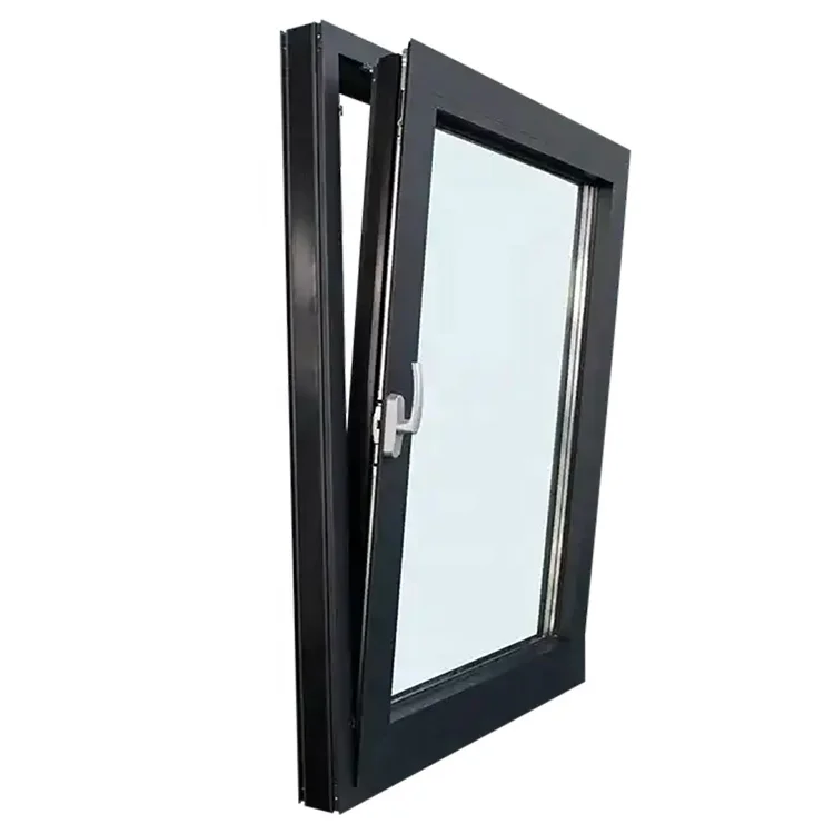 High Standard Good Quality Environmental Friendly german tilt and turn windows hurricane aluminum casement window Double Glazed