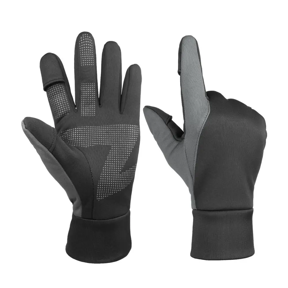 Ozero пользовательские Guantes Ciclismo водонепроницаемые уличные спортивные упражнения Бег Велоспорт велосипед перчатки полный палец для сенсорного экрана.