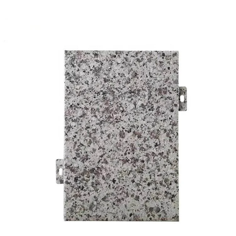 2023 New Professional Manufacturing 3mm Stone Aluminum Veneer Panels Outer Metal Wall Cladding Facade