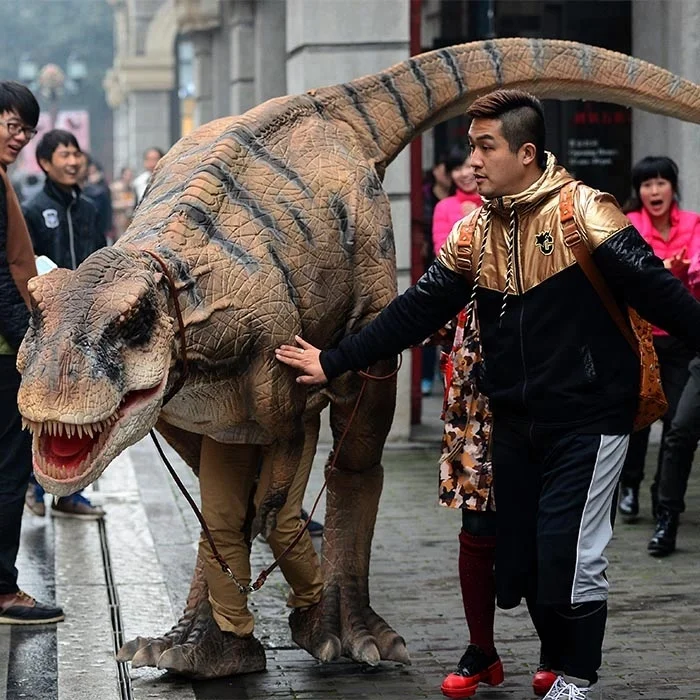 Jurassic Park Hidden Legs Foam Dinosaur Costume for Sale