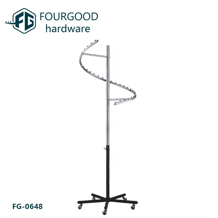 23 Balls Spiral Clothing Display Rack for Fashion Shops (DG0865)