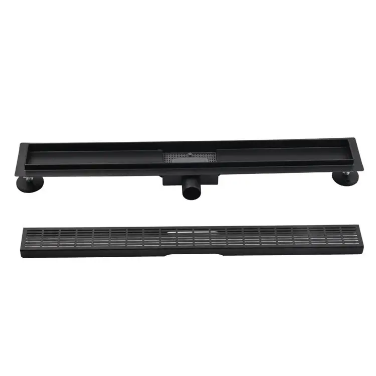 HOT SALES FOR SS304 pvc drain cover water filter for washing machine/tile insert linear shower drain/OUTDOOR DRIANS CHANNEL SET