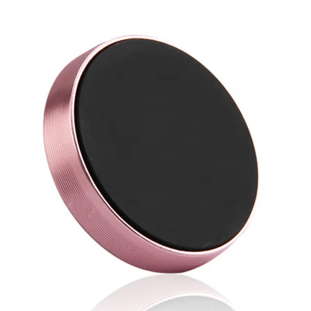 Round Magnetic Car Phone Holder Universal Magnet Stand Air Vent Clip Bracket GPS Mobile Support for IPhone Xiaomi Huawei Samsung