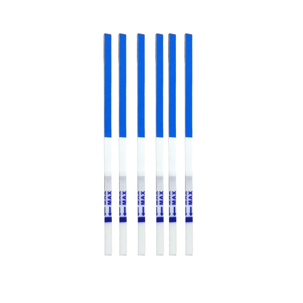 wholesale HCG Pregnancy fast detection kits HCG strips LH Ovulation Test Strip Hot sale  for women