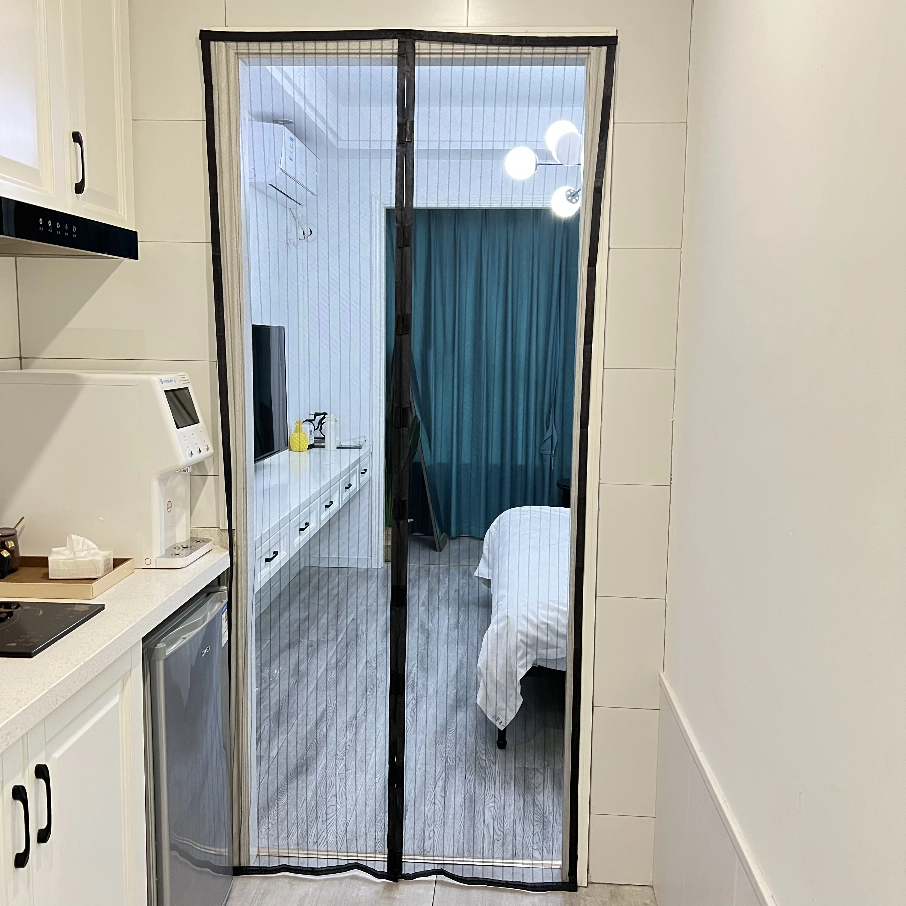 Magnetic Anti-Mosquito Screen Door Anti Mosquito Insect Fly Bug Mesh Curtains Door Screen Automatic Closing Netting Magnets