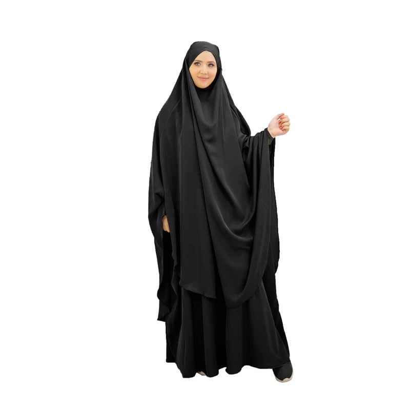 
New Style Women Fashionable Islamic Elegantly Muslim Jilbab Length Prayer Khimar 