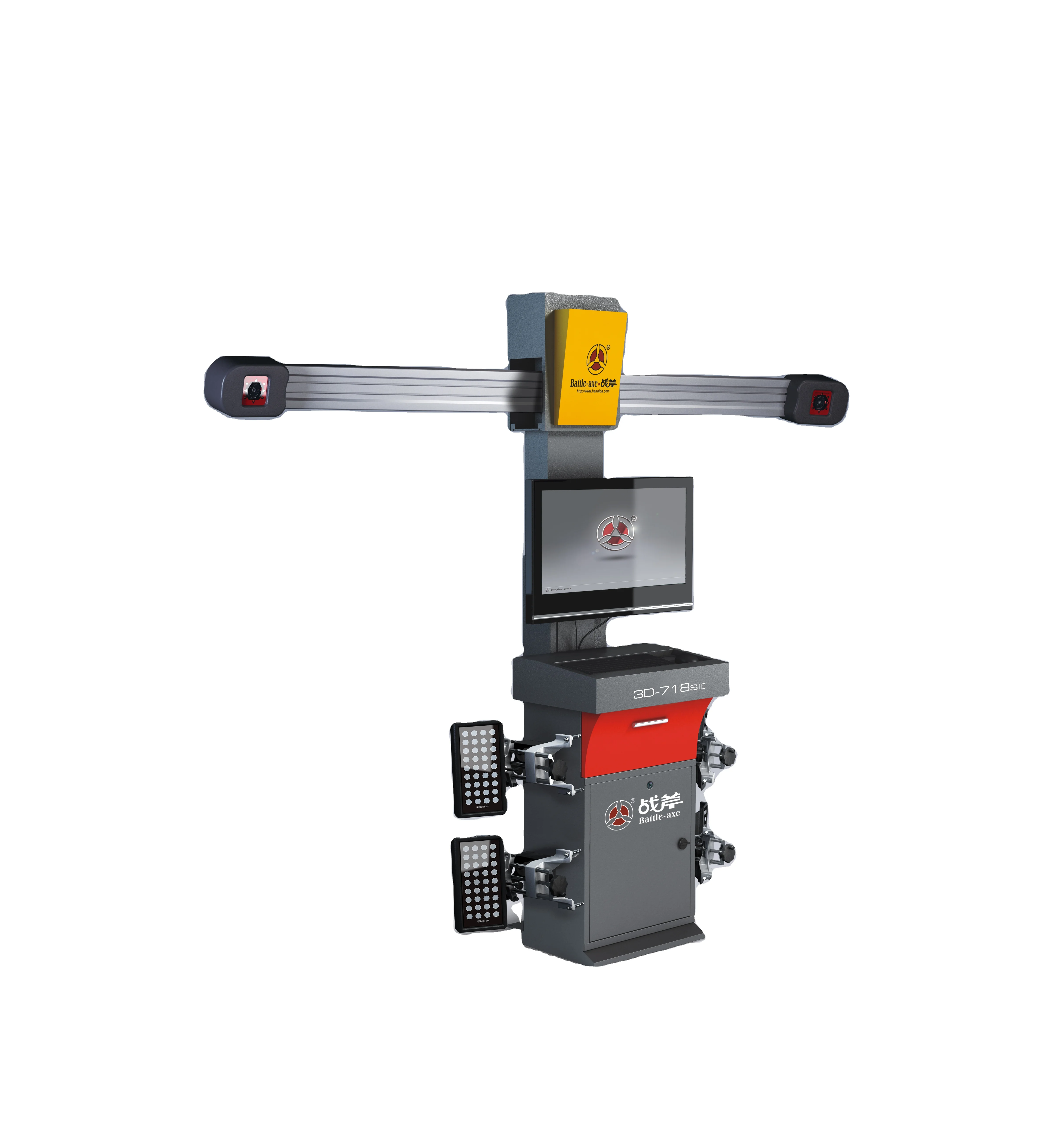laser wheel alignment machine equipment full set 3d wheel aligner with freely database update