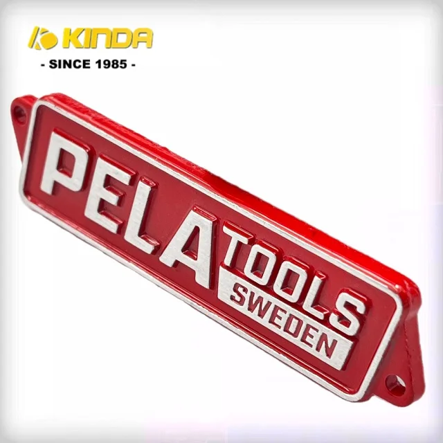 Custom Metal Logo Name Plate Etched Aluminium Label 304 Stainless Steel Nameplate