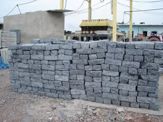 Natural Black Limestone Cobbles