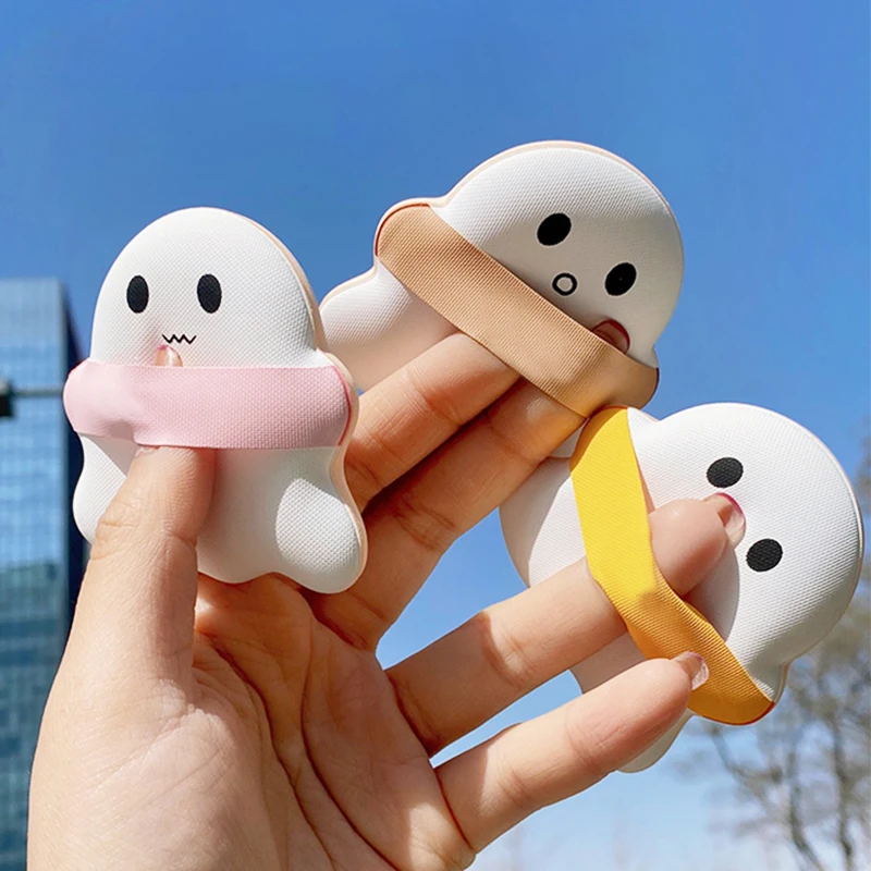 Новые товары, губка для макияжа, милая нелатексная косметическая губка в форме призрака, спонж для макияжа, подарки на Хэллоуин