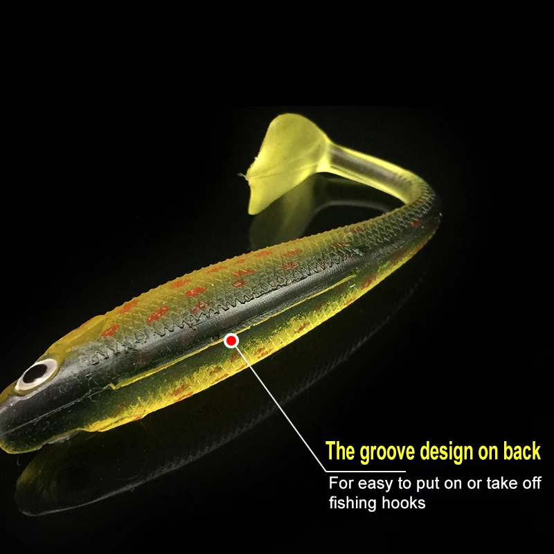 Мягкая приманка Swimbait Swimmer Shad 9 см/5 г искусственная силиконовая рыболовные воблеры бас карп снасти