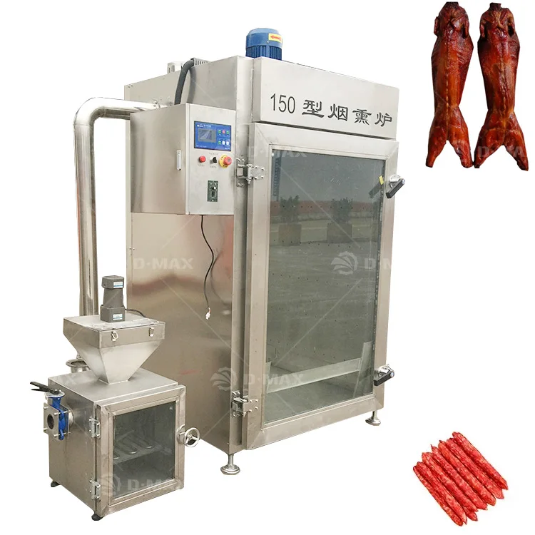 High efficient Meat Smoker Sausage Smoking House Fish Chicken Duck Meat Dried Tofu Smoked Furnace