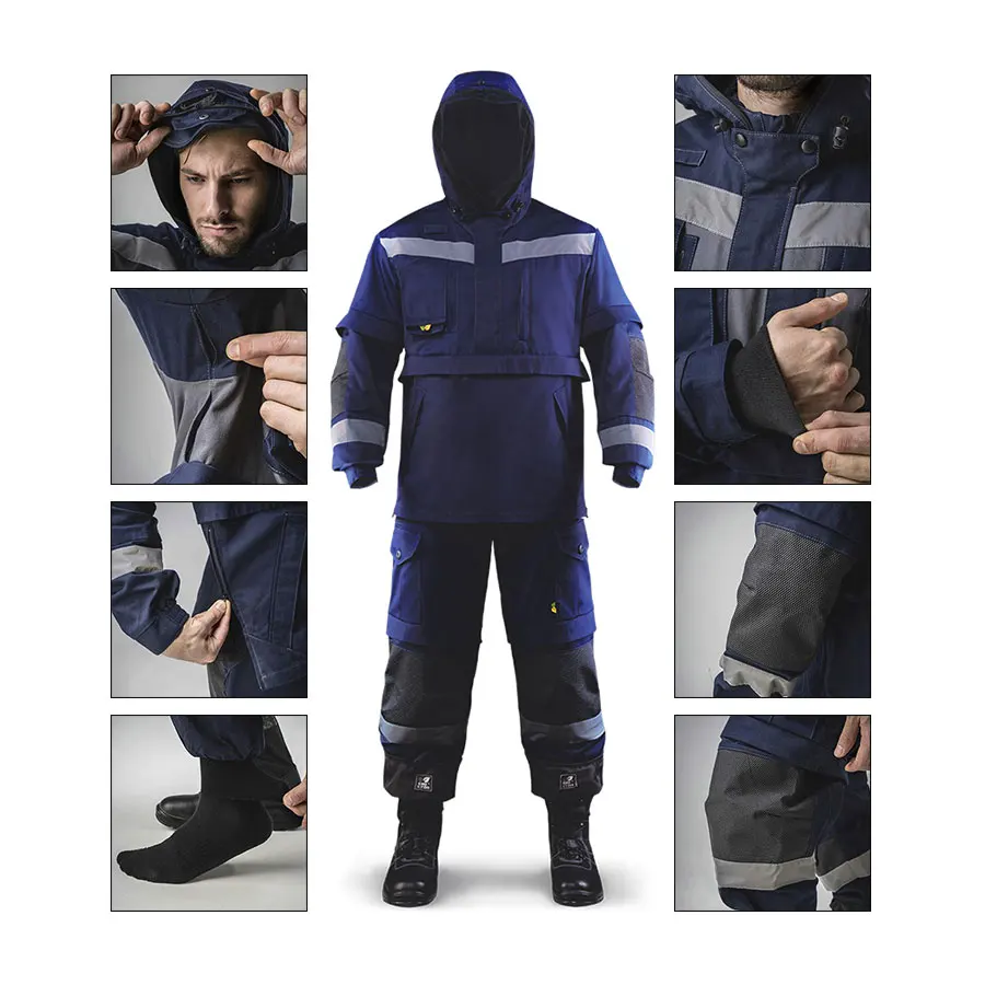 Русские толстовки с длинным рукавом огнестойкие для нефтегазовой промышленности рабочая