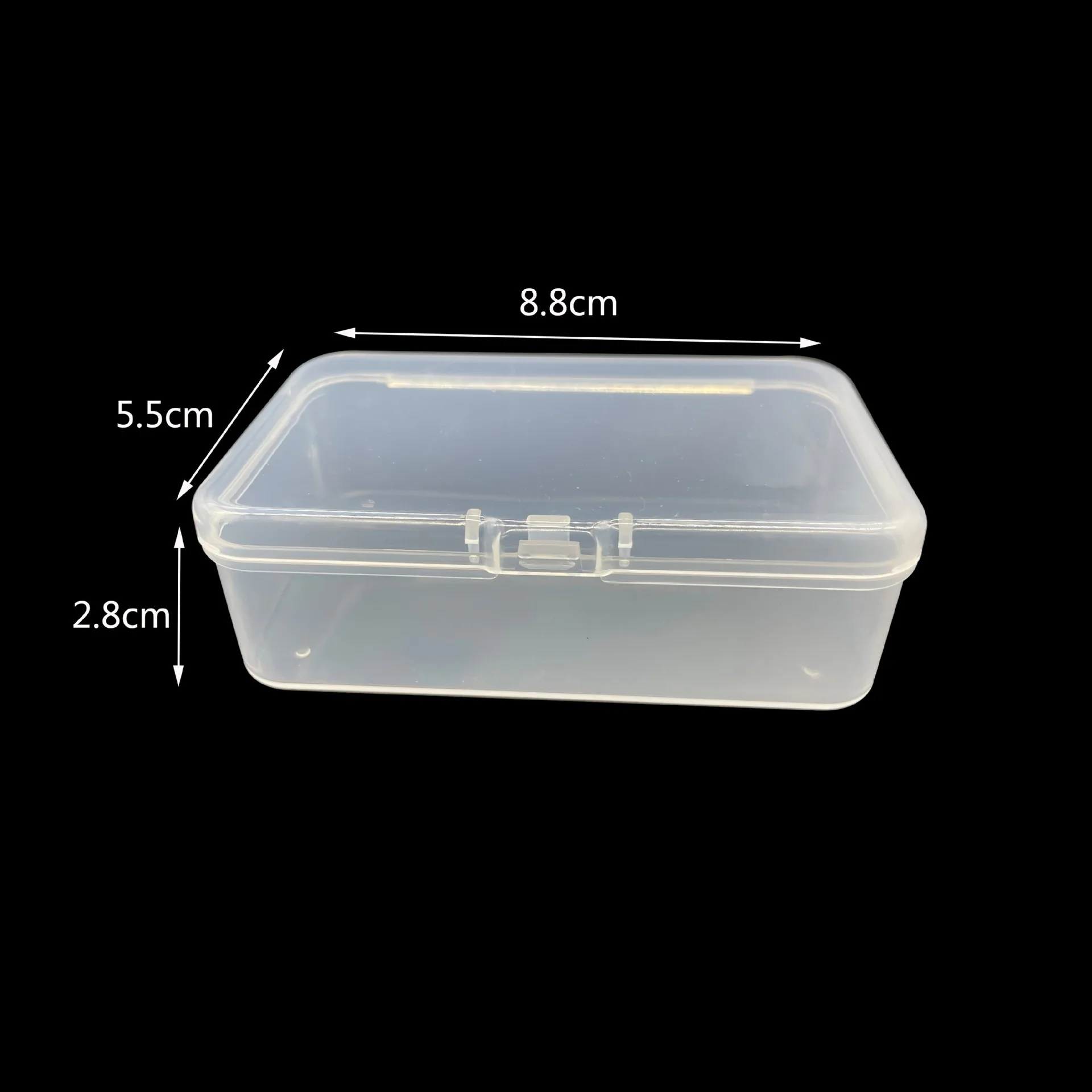 8.8*5.5*2.8cm Clear Drawer Plastic Organizer Box Set Small Plastic Container Storage Bin Transparent Jewelry Parts Container
