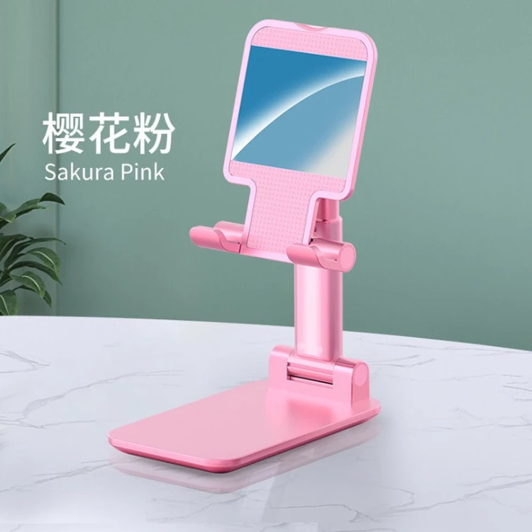 New multi-function phone bracket Telescopic folding portable tablet phone holder Mobile phone desktop support