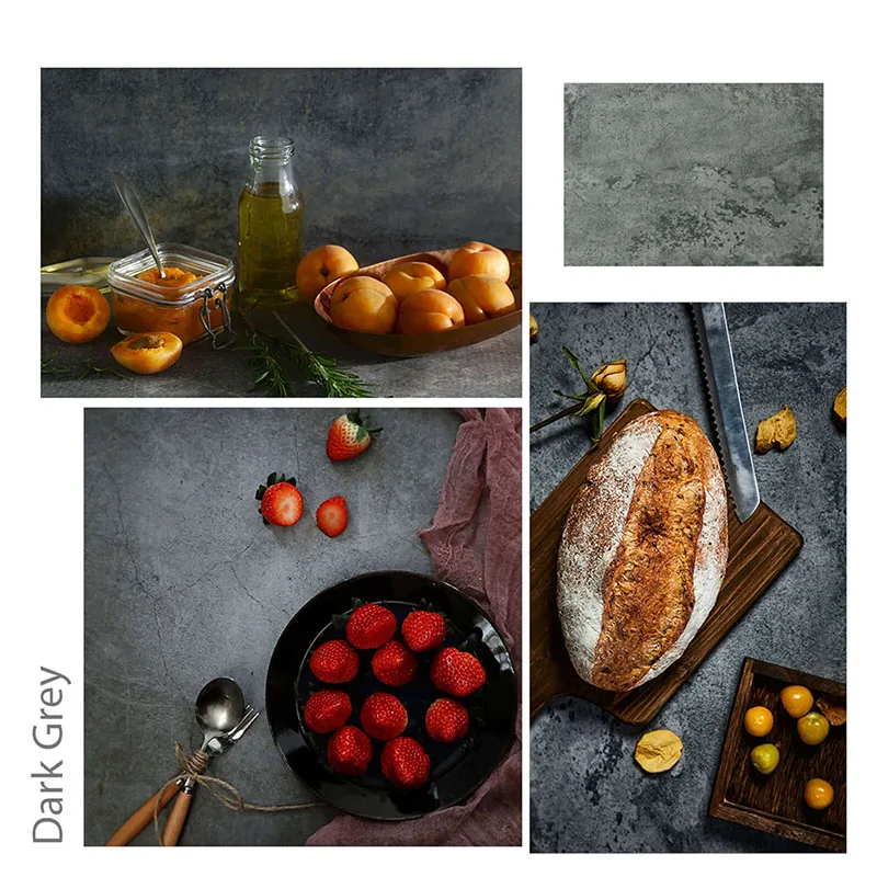 Fotobestway Photography Double-Sided 24*24 inch Photo Backdrop Boards For Ins Flat Lay Food Product Flat Lay background