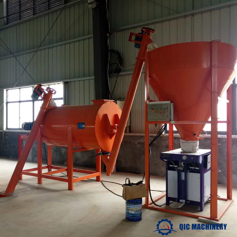 4-6t/h Ceramic Tile Adhesive Machine Wall Putty Making Machine Dry Mortar Mixer Machines