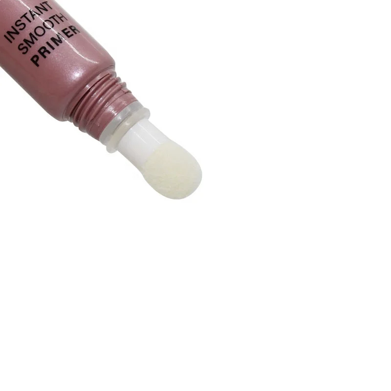 Hot sale Dia19 empty Plastic cosmetic tube with brush applicator cosmetic packaging lip gloss tube custom tube