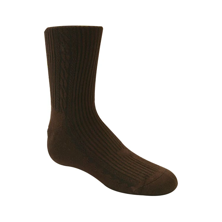 Оптовая продажа бамбуковое волокно 3/4 двухцветные мужские вязаные носки известного бренда с принтом под заказ