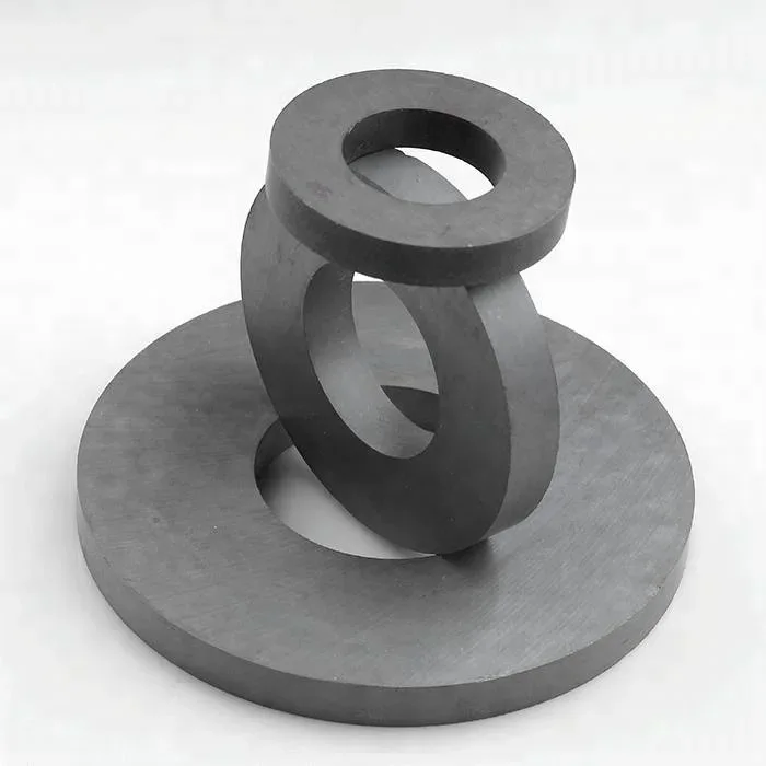 Professional China Manufacture Y25 Y30 Y35  Permanent Big Ring Ferrite Speaker Magnet