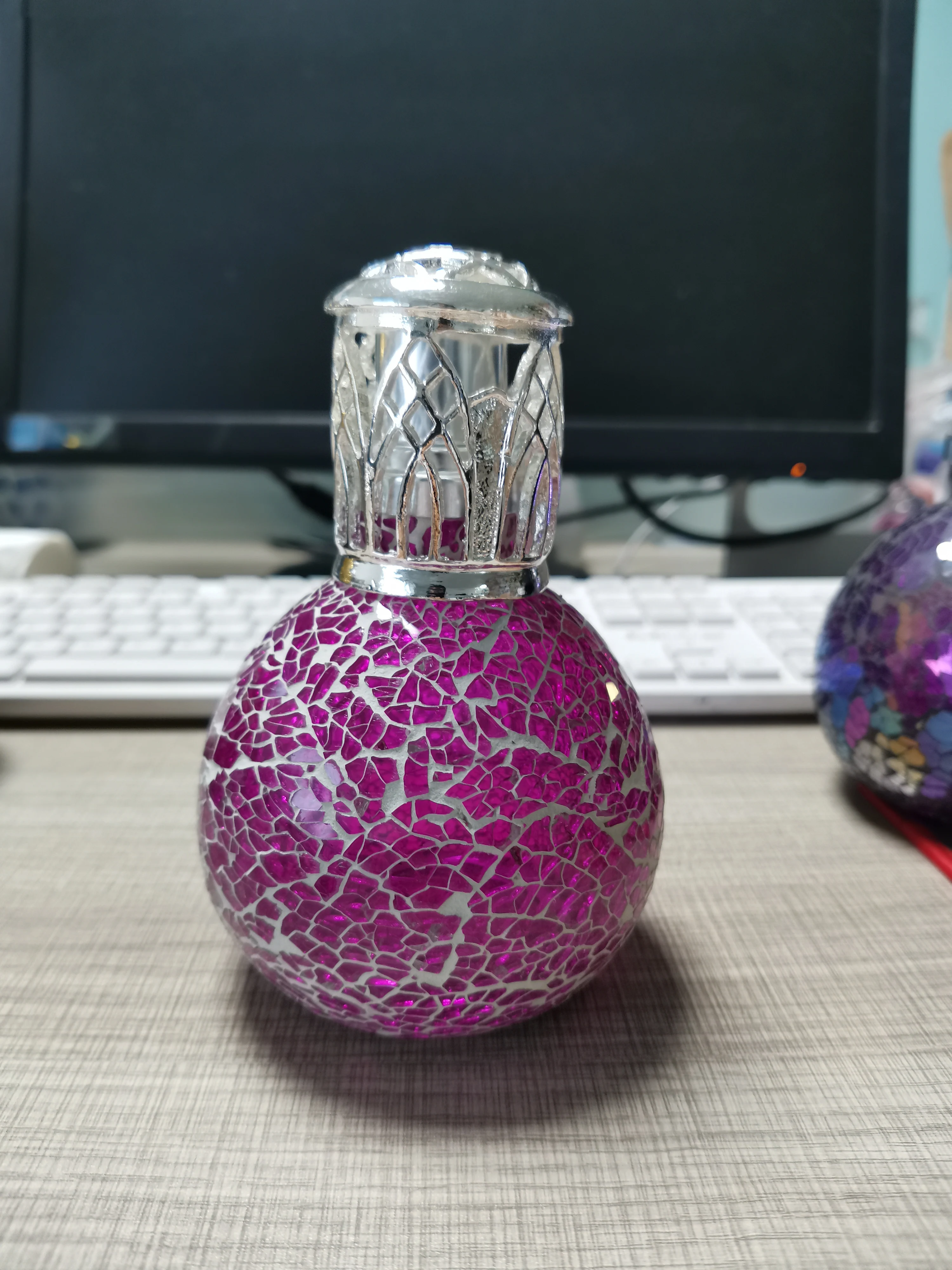 catalytic fragrance lamp made of mosaic , aroma oil lamp ,diffusion lamp -6