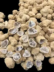 Wholesale crystal geode white crystal cave agate crystal cluster agate geode