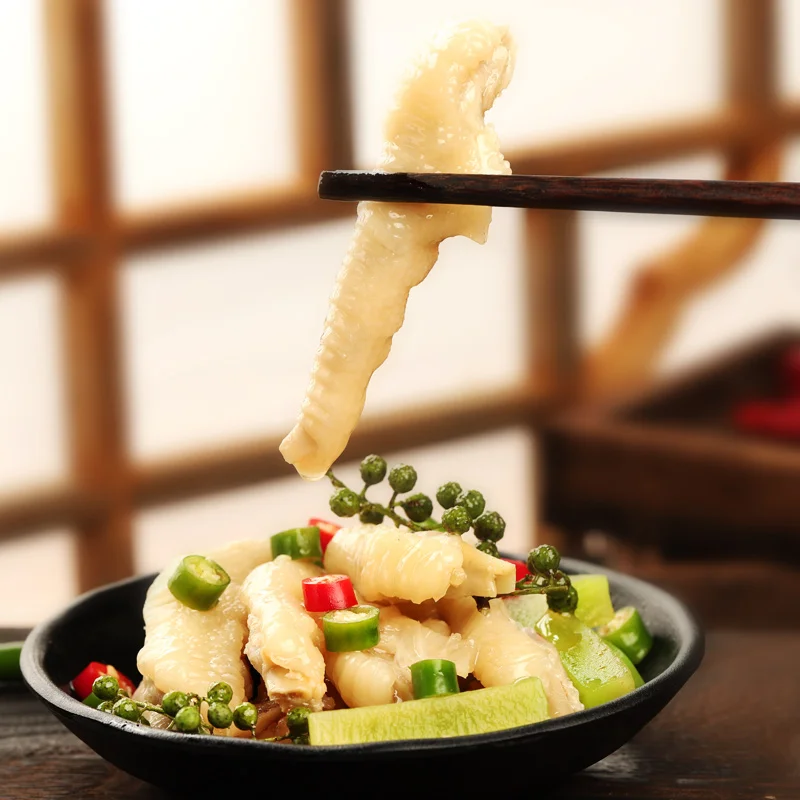 Портативная мясовая закуска Sichuan со вкусом перца маринованные куриные