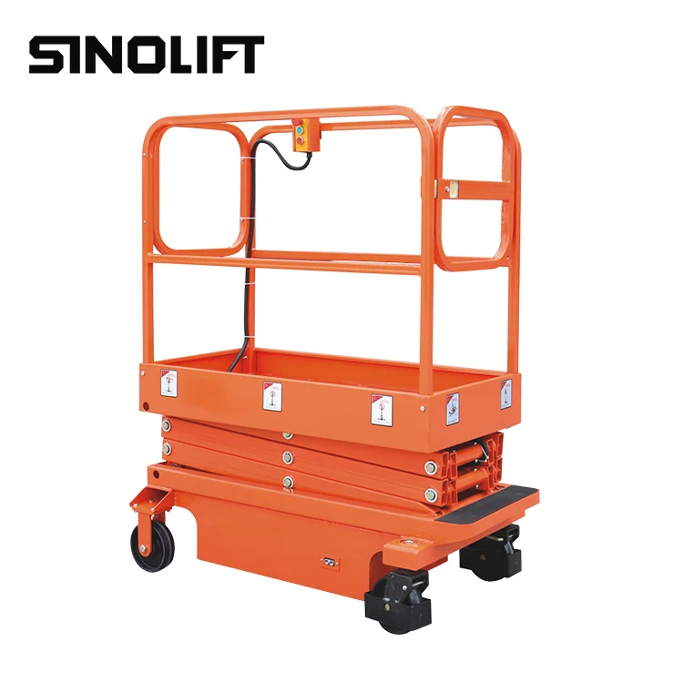 Sinolift SJY Mini Electric Lifting Platform for Moving and Electric Lifting