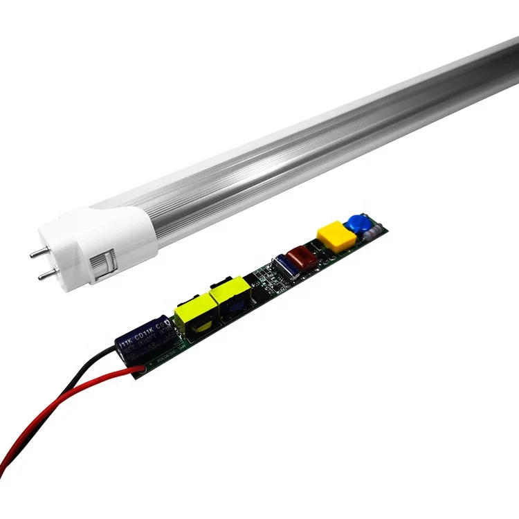 CE RoHS g13 8 18 watt white pc cover aluminum plastic cylinder integrated lamp t8 tube led fluorescent lights