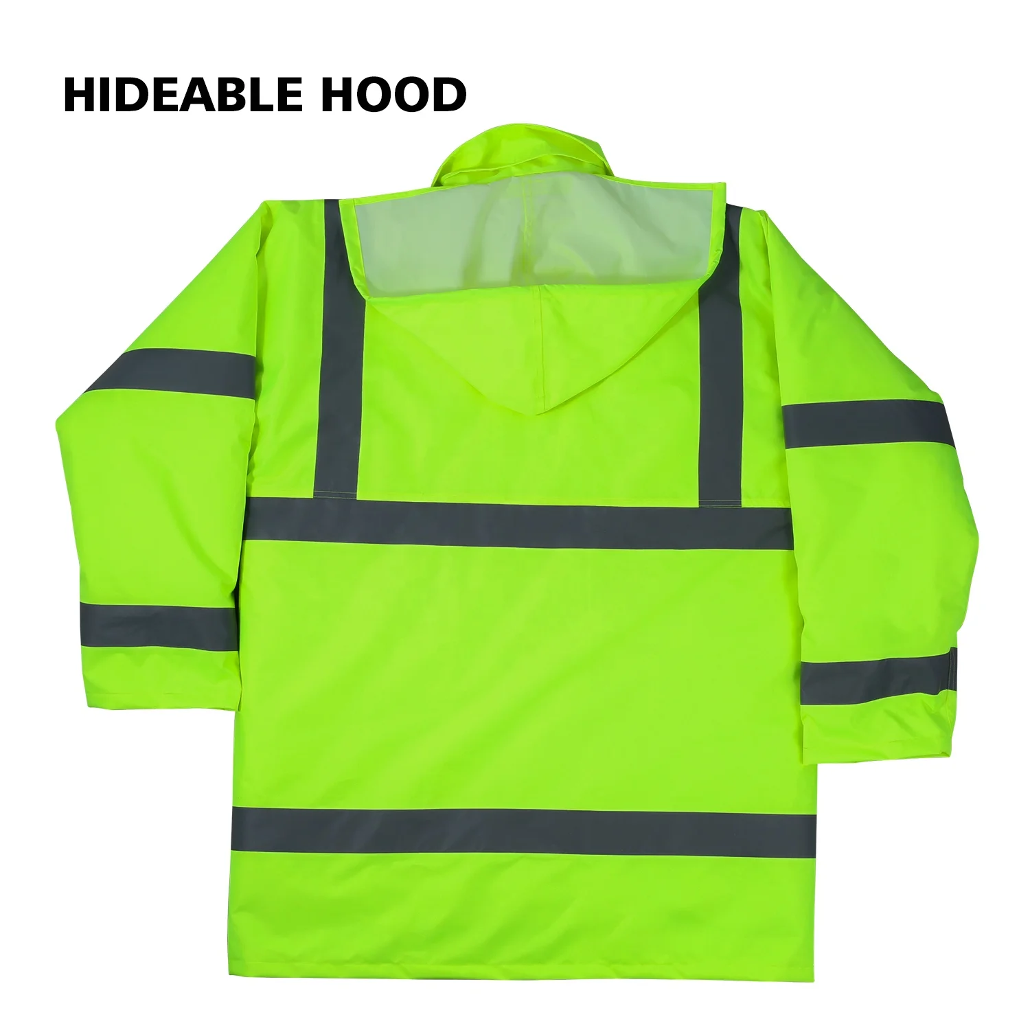 ANSI класс 3 Hivis зимняя теплая флисовая толстовка Светоотражающая Защитная