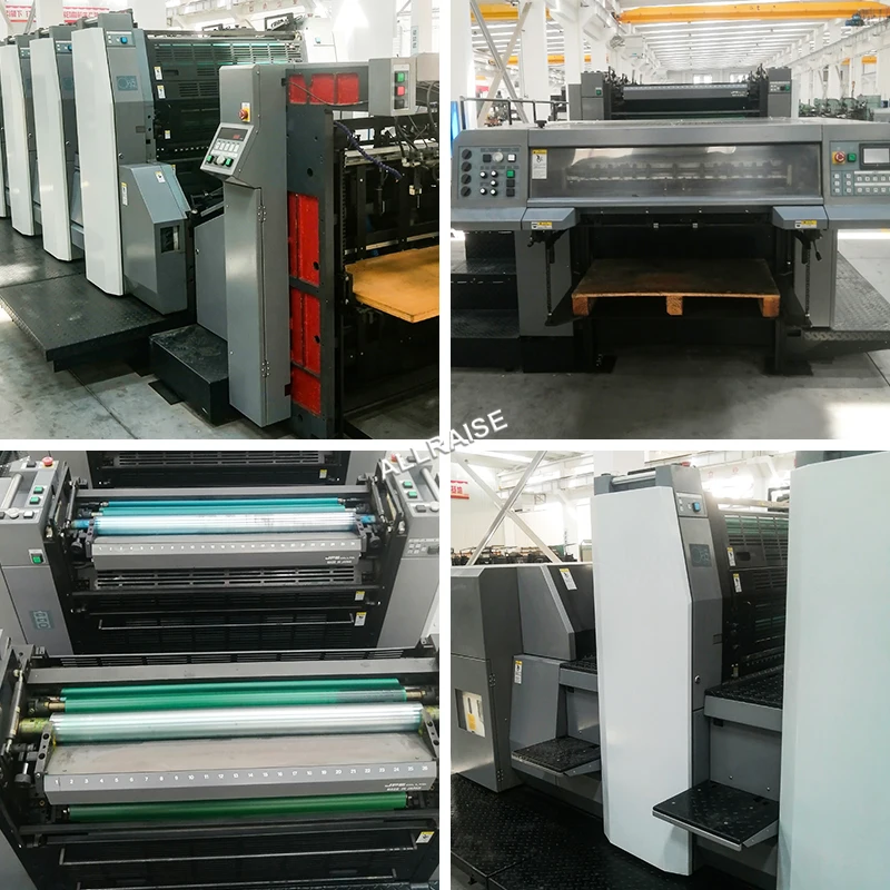 920 Model 4 Colour Offset Printing Machine Price Offset Printer Paper Printer Shops Multi Color Automatic 0.04~0.4mm