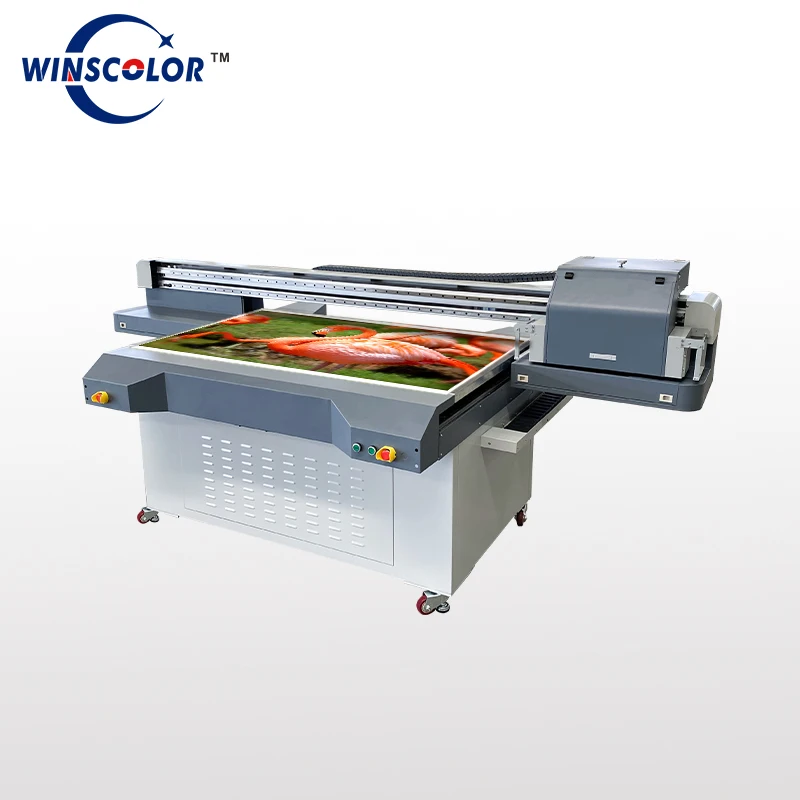inkjet leather printing machine plastic wood EVA UV flatbed printer for sale