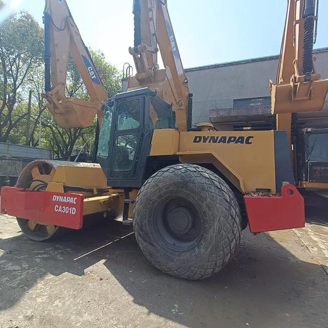 Подержанный дорожный каток Dynapac CA301D 10-тонный в Шанхае высокопроизводительный тяжелый станок