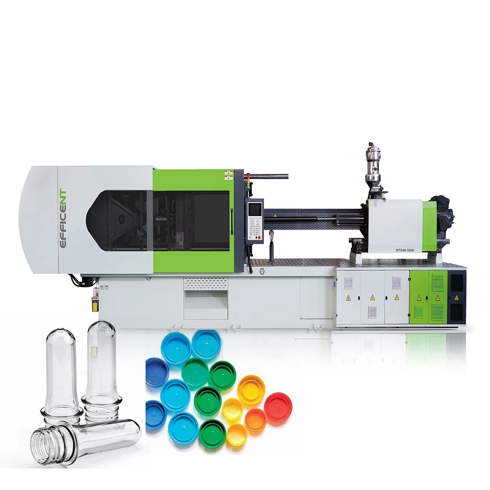 Горизонтальный энергосберегающий серводвигатель, автоматический ПЭТ пластиковый инъекционный преформ, машина для литья под давлением, цена