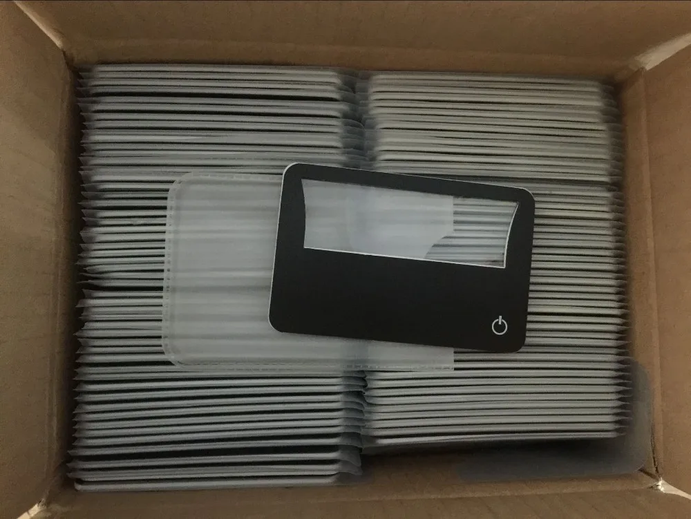 Credit Card Size Light LED Magnifier Magnifier with LED light/Pocket Magnifier/Credit Card Size Magnifier