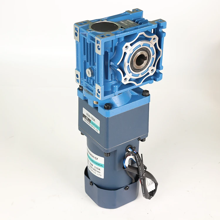 220V AC motor 60W slow motor low speed motor worm gear worm reducer  asiproper adjustable ac to dc adapter 3v-24v 2a 48w power s