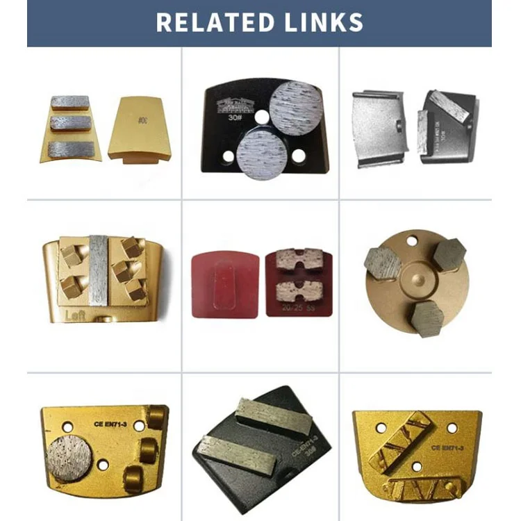 PCD Diamond Concrete Grinding Plate Custom Best Seller  Factory  Price For Removing Epoxy Coating Glue Mastic Paint