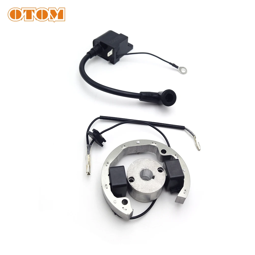 OTOM Off-road Motorcycle SX 50 2 Stroke Engine Ignition Coil Magneto Flywheel Stator Rotor Kit For KTM 50SX 50cc