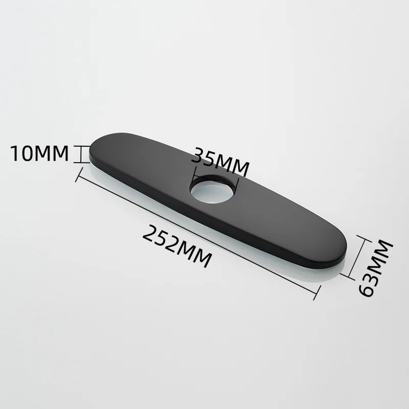 Stainlesss steel basin faucet decoration cup long short water tap installation cover decoration cup