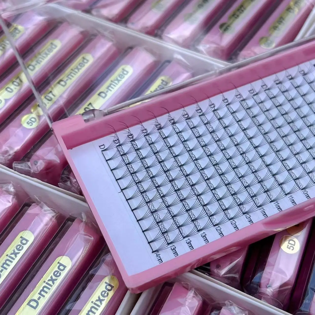 0.05 0.07 0.10 korea PBT material best silk cruelty free 3D 4D 5D 6D 10D volume premade fan eyelashes