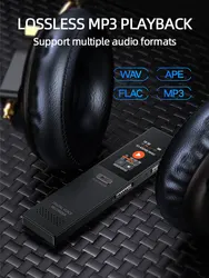 portable recording pen Digital Sound Audio Dictaphone Voice Activated Recording Device With Playback