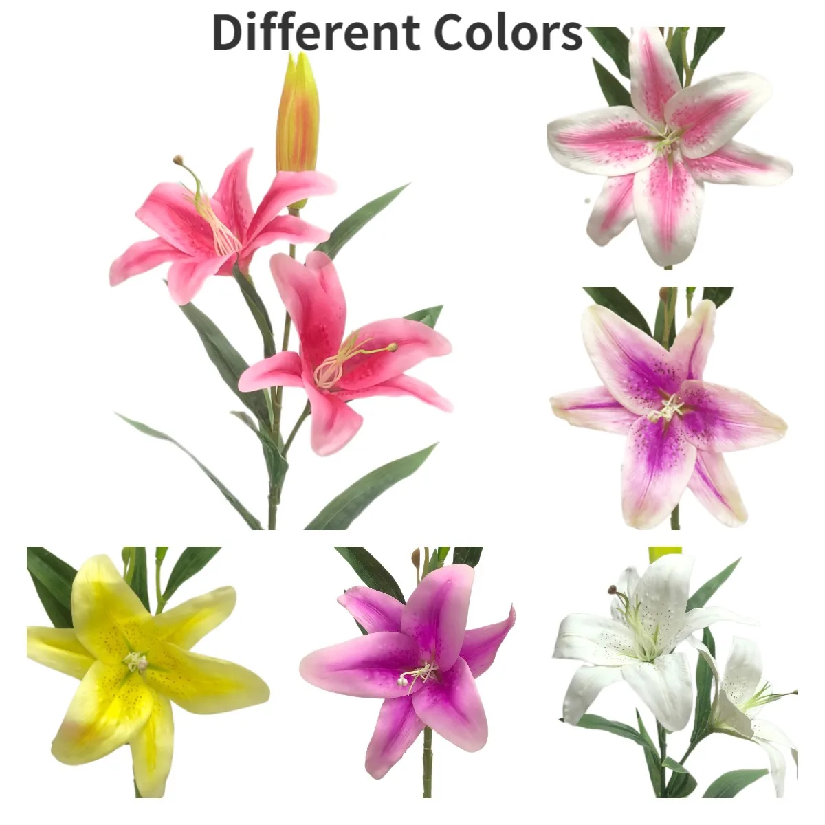 Real Touch Eva Artificial Flower, Handmade Plastic Artificial Flowers Arrangements Artificial Decoration