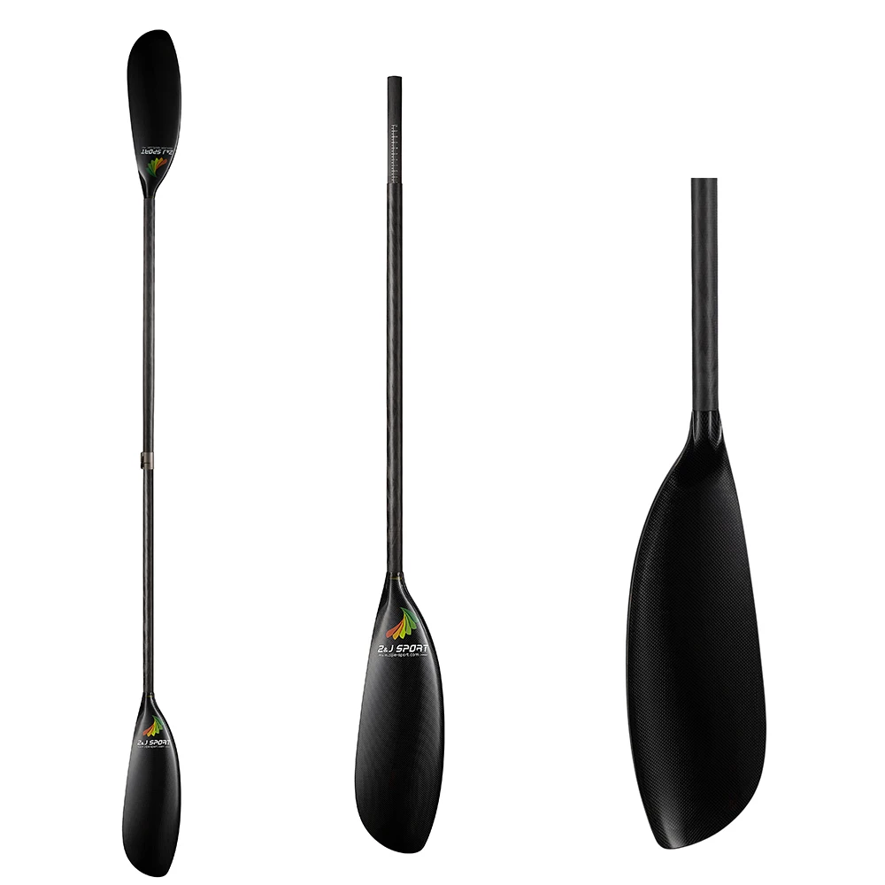 Весло для Каяка из углеродного волокна с овальным стержнем