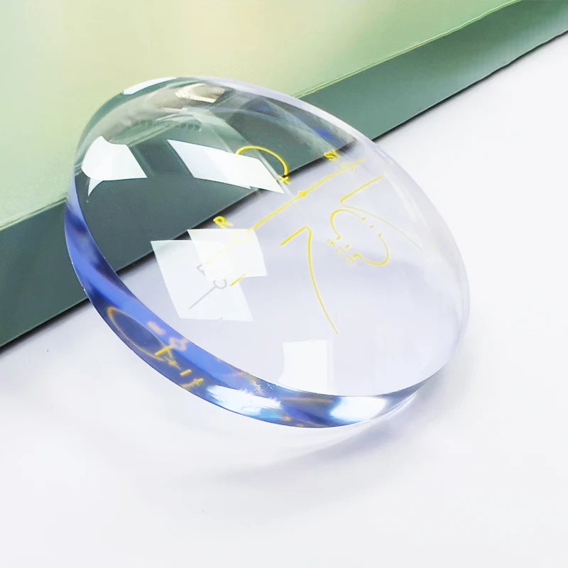 semi-finished optical lenses manufacturer 1.56 uncut raw wafer ophthalmic ASP prescription optic lenses